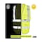 Northmon Safety Hi-Vis Safety Vest S/M Class 2 0 Pockets NM-SV-101-YW-S/M - alternate 7